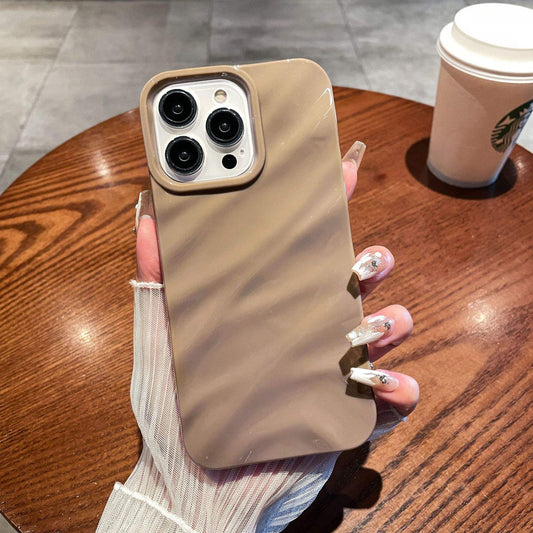 Luxury 3D Ripple Wavy Silicone TPU Case