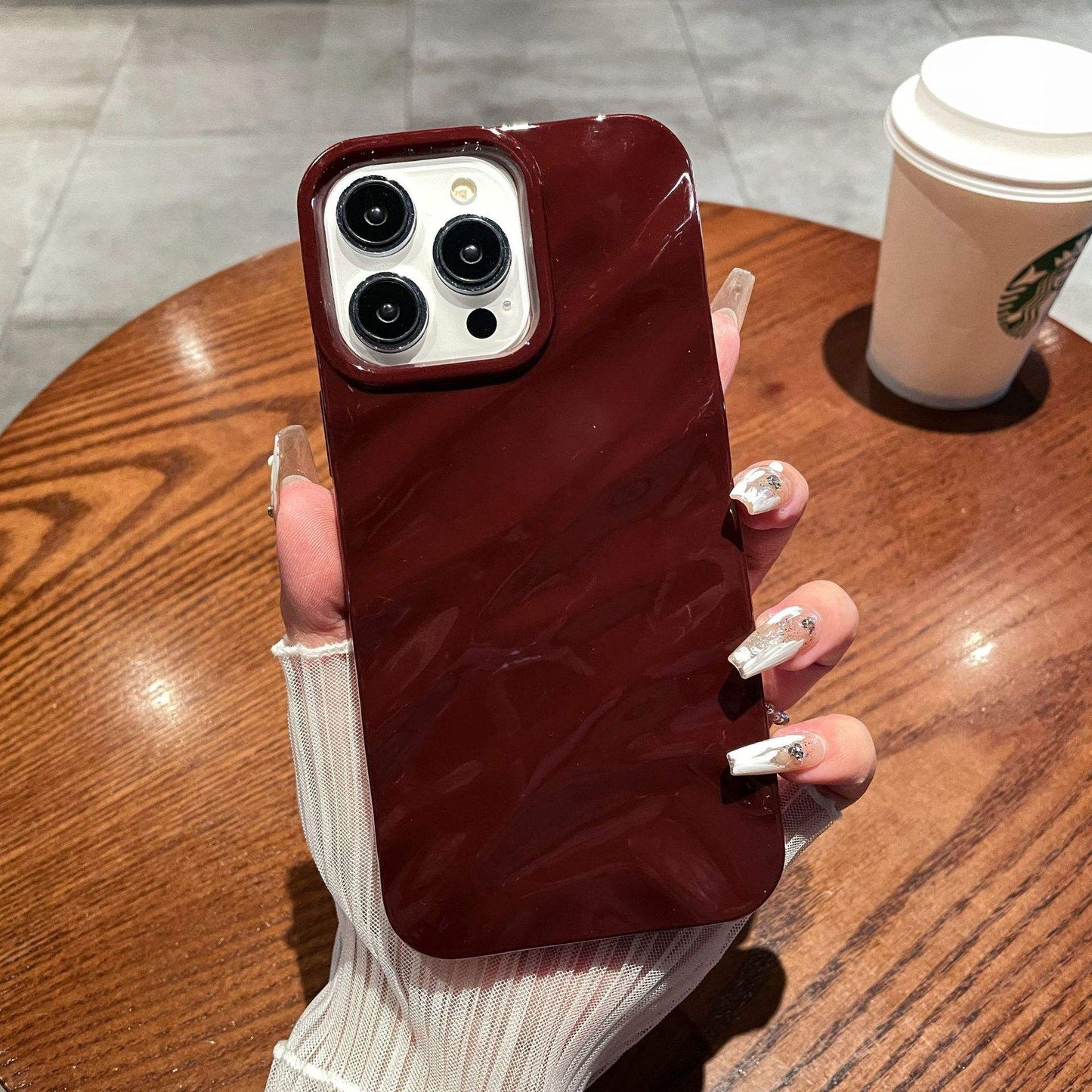 Luxury 3D Ripple Wavy Silicone TPU Case