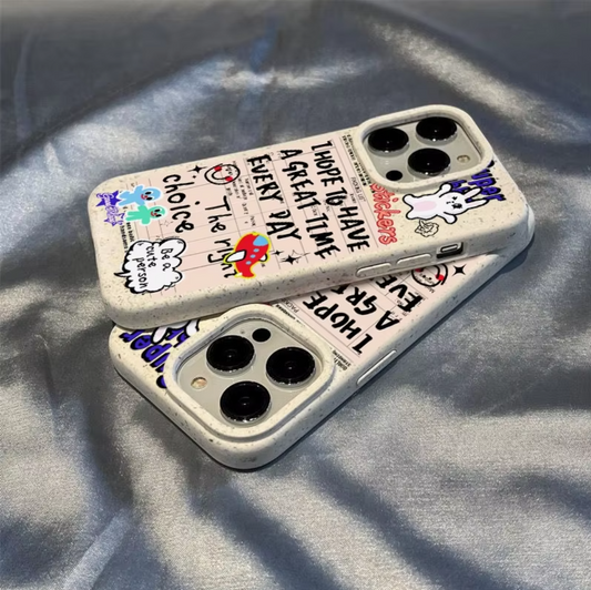Cute Rabbit Graffiti Case