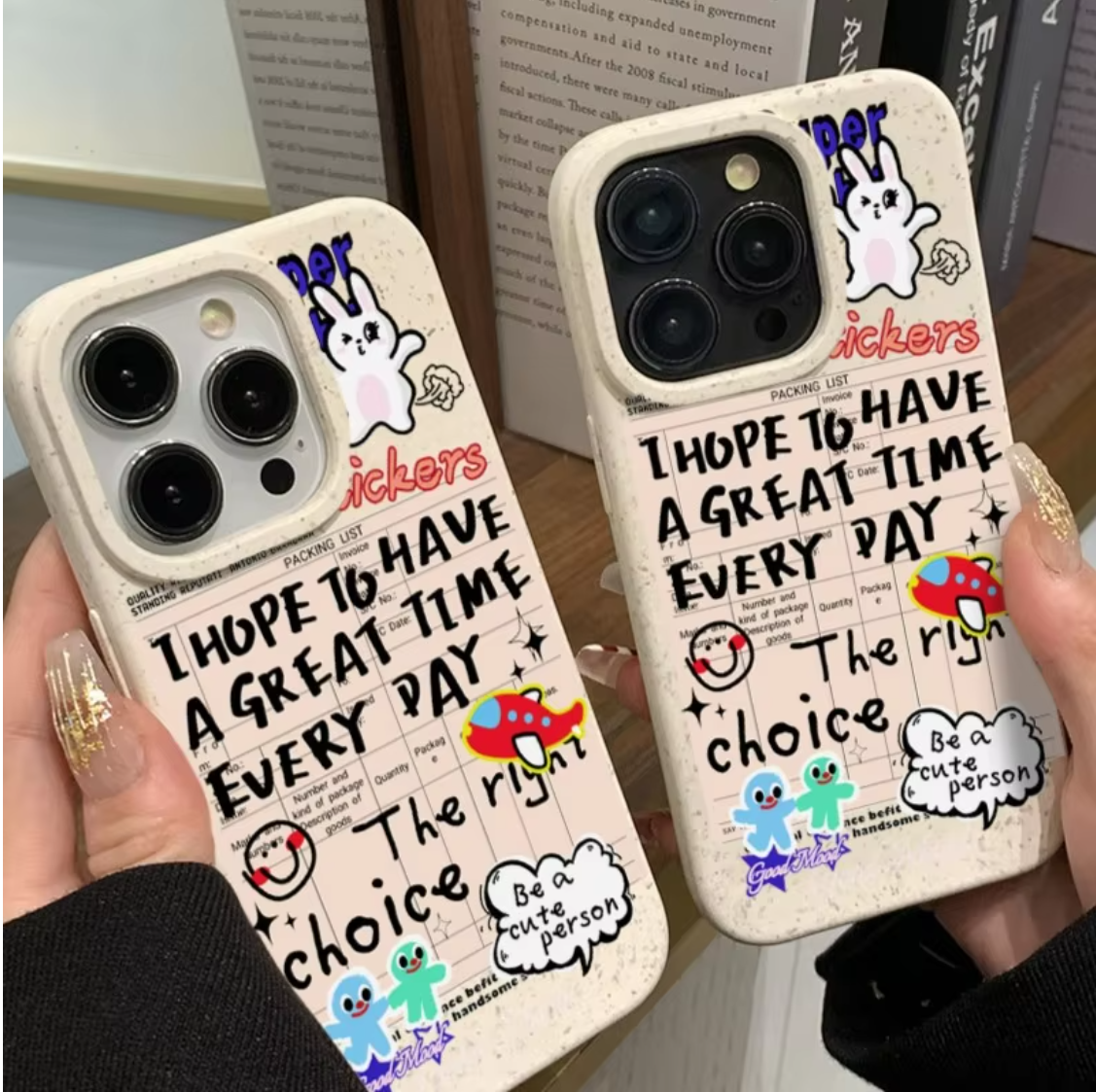 Cute Rabbit Graffiti Case
